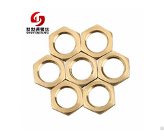 Hexagon Weld Brass Insert Machine Hex Nut