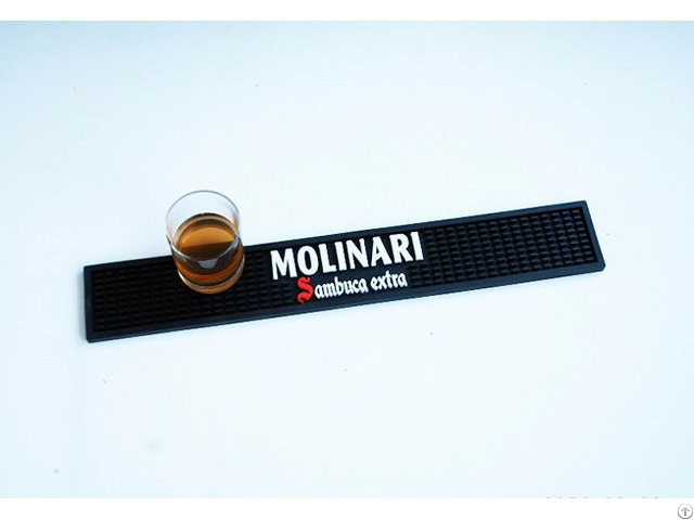 Promotional Printed Customized Logo Rubber Bar Mat