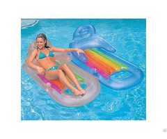 Cool Inflatable Floating Lounge Swimming Pool Toys Summer Water Fun Comfort