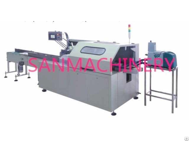 San Fp 100b Facial Tissue Box Packing Machine