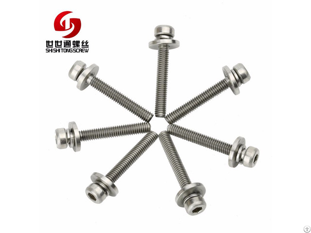 Hex Socket Flange Furniture Machine Bolts