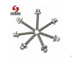 Hex Socket Flange Furniture Machine Bolts