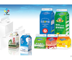 Gable Top A Milk Packages