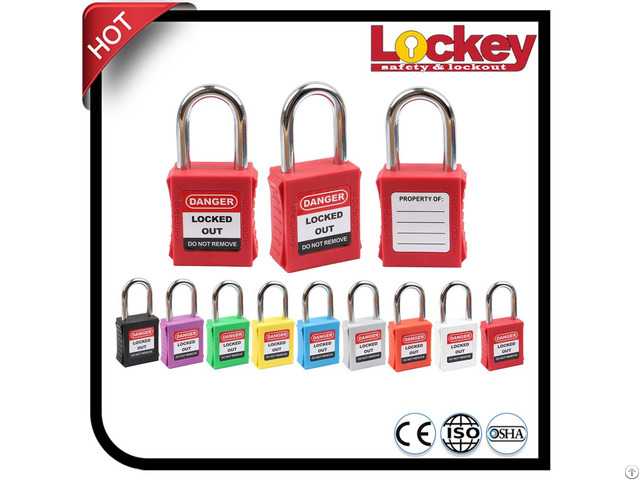 38mm Steel Shackle Safety Padlock