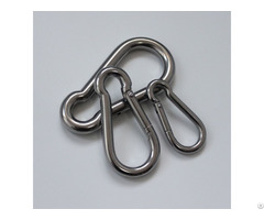 Safety Black Stainless Steel Snap Hooks