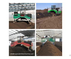 Compost Turner Machine For Waste Composting