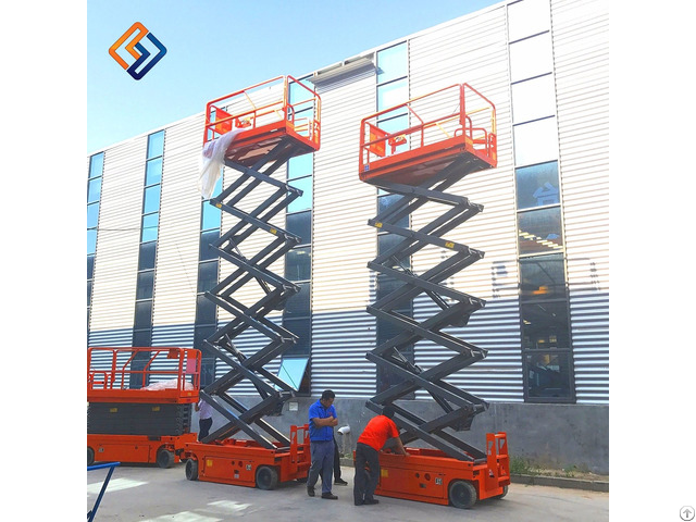 Self Propelled Full Auto Electric Hydraulic Scissor Lift With Ce