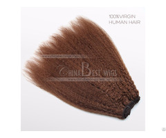 Kinky Straight Human Hair Extensions