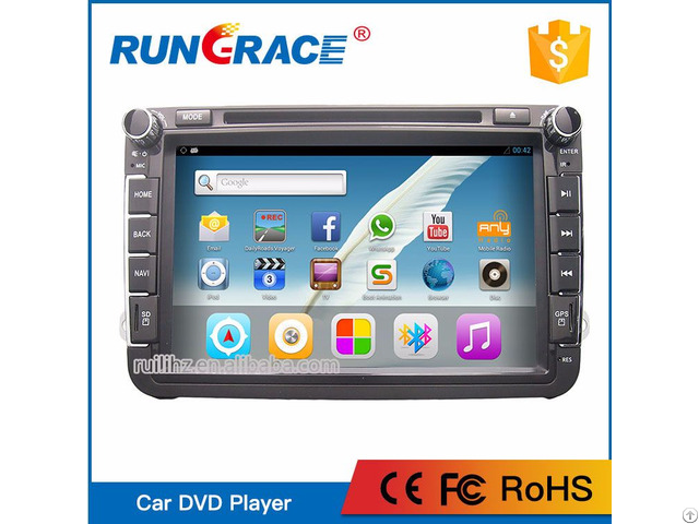 Rungrace Multifunction Car Radio For Volkswagen