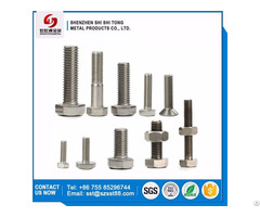 Hexagon Flat Head Machine Screw