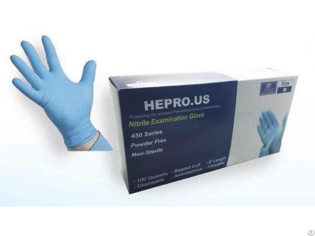 Hepro Us Nitrile Gloves 450 Series