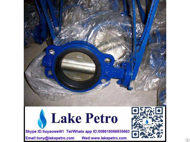 Butterfly Valve Wafer Type After Hydrostatic Test