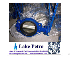 Butterfly Valve Wafer Type After Hydrostatic Test