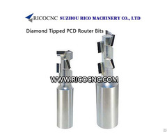 Diamond Tipped Pcd Router Bits For Wood Cnc Nesting