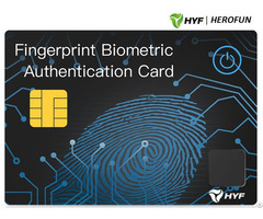 Bh001 Fingerprint Biometric Authentication Card