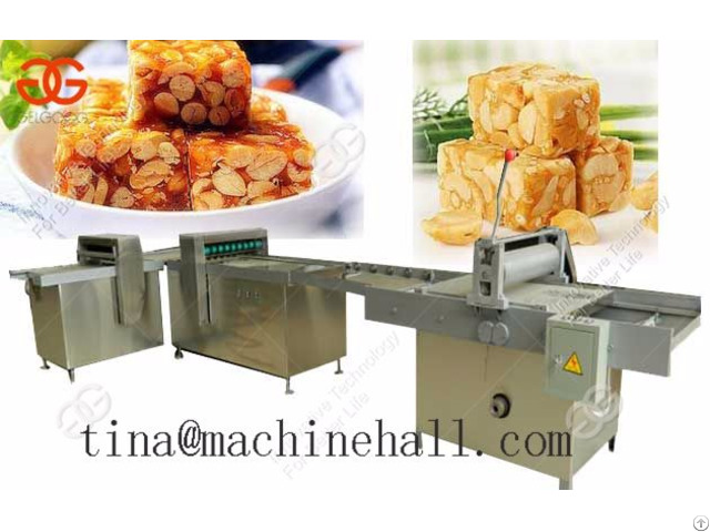 Peanut Candy Bar Making Machine