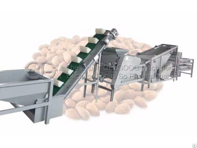 Almond Shelling And Separator Machine