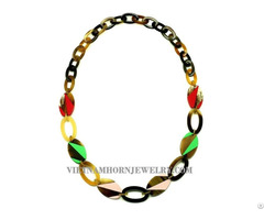 Lacquer Horn Necklace