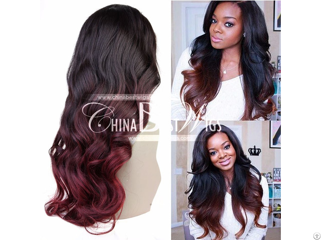 Ombre Wavy Hair Wig