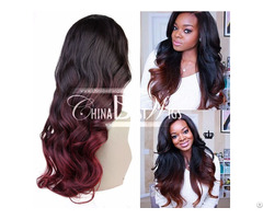 Ombre Wavy Hair Wig