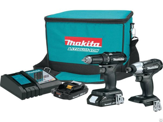 Makita Cx200rb 18v Lxt Sub Compact Brushless Drill Impact Driver Kit