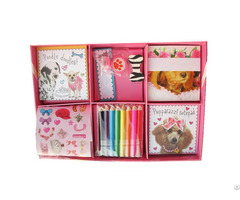 Painting Sticker Puppy Frame Set