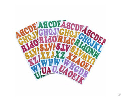 Foam Glitter Alphabet Stickers