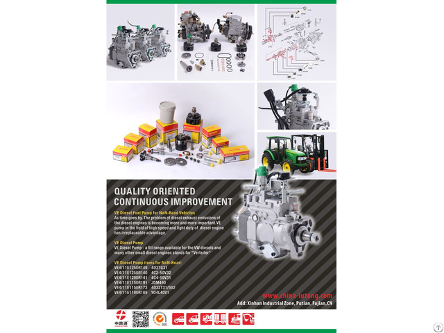 China Lutong S Ve Diesel Injection Pump For Non Road Vehicles Wins Praise