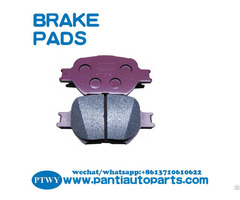 Auto Brake Pad Used For Toyota Corolla 2004 04465 21030