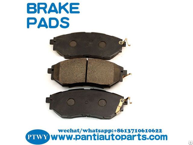 High Quality Super Quiet Brake Pads For Subaru Oem26296 Ag000