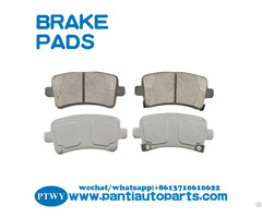 Wholesale Brake Pads 16586609 For Buick Cadillac Saab