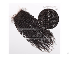 Tight Curl Virgin Human Hair Closure