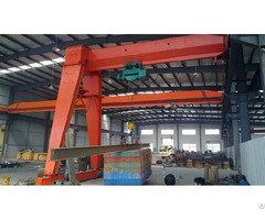 Reasonable Price Electric Hoist Single Box Semi Gantry Crane