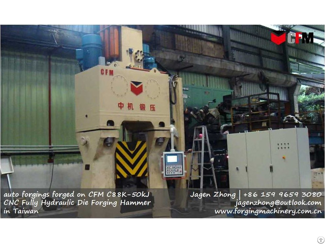 C88k 50 Cnc Fully Hydraulic Die Forging Hammer