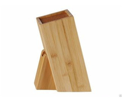 Wooden Square Knife Block