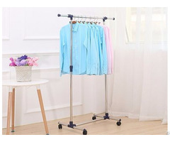 Adjustable Stainless Steel Or Composite Strong Single Pole Clothes Drying Rack