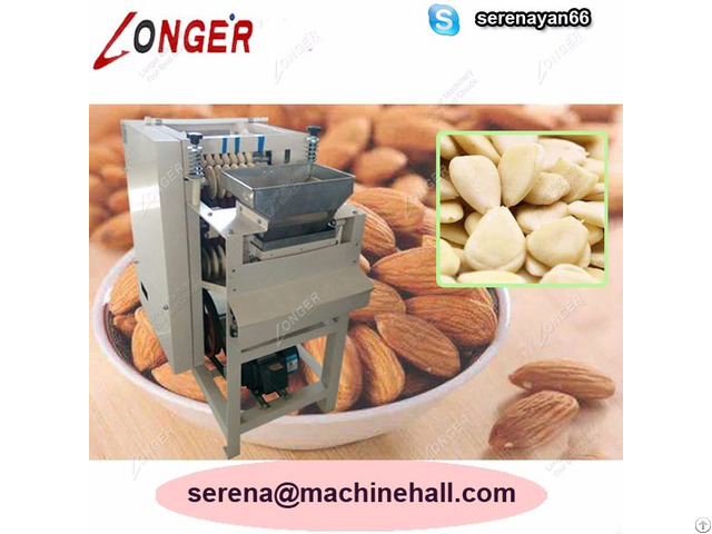 Almond Skin Peeler Peeling Removing Machine