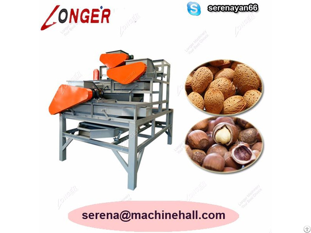 Hazelnut Shell Cracking Machine Shelling Equipment