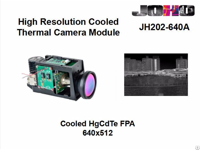 Mwir Cooled Infrared Thermal Imaging Camera Module 640x512 Pixel