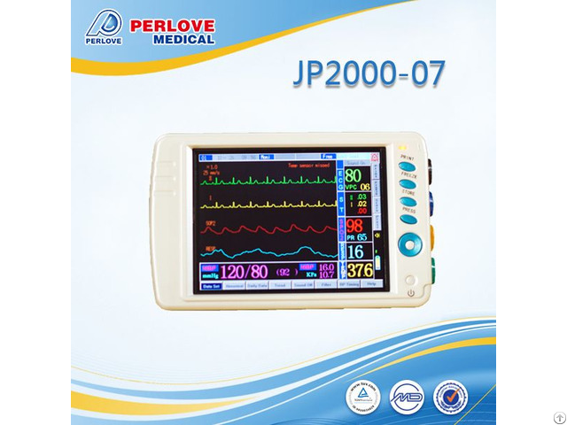 Hospital Patient Monitor Jp2000 07 For Multi Parameter