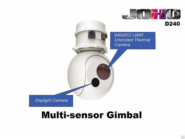 Lightweight Gyro Stabilised Eo Ir Thermal Imaging Gimbal Camera