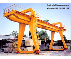 Factory Supply Mg Model Double Girder Magnet Gantry Crane 50t Price