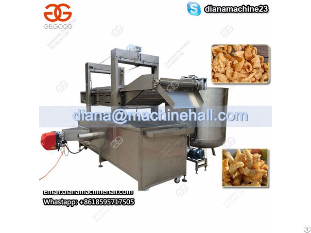 Automatic Continuous Peanut Fryer Machine