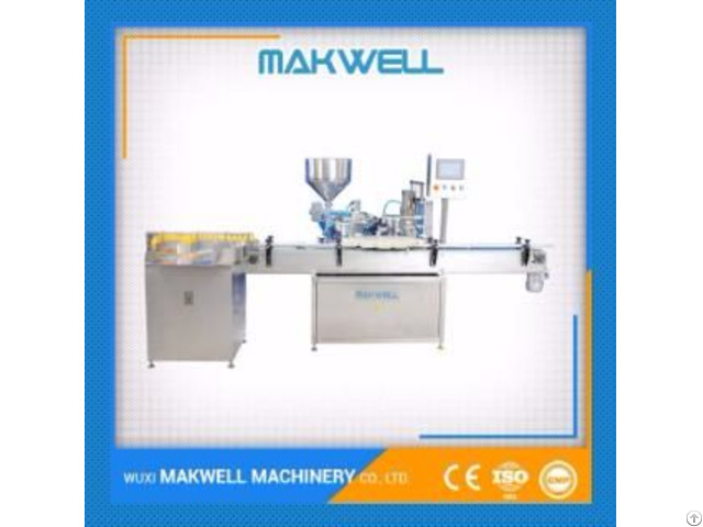 Cream Lotion Filling Machine