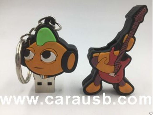 Rock Bands Usb Drive Music Artists Flash Disk 8gb With A Guitar