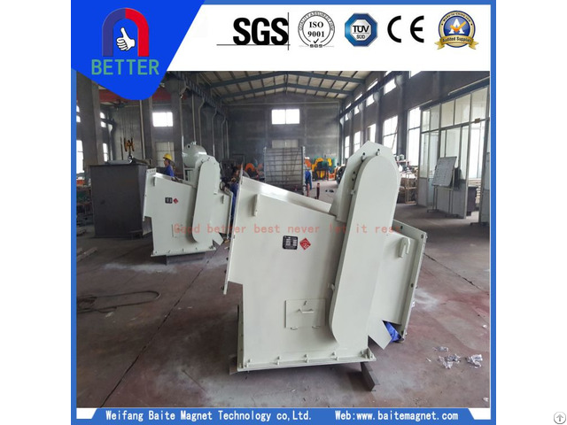Pipeline Permanent Magnetic Separator For Food Industry
