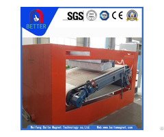 Flat Permanent Magneticseparator For Cement Trading Company