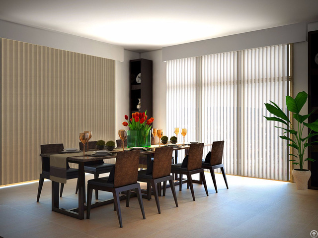 Motorized Sheer Vertical Blinds