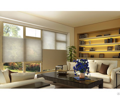 Motorized Top Down Bottom Up Cellular Shades