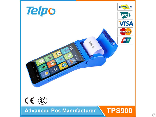 Bluetooth Wifi Eft Pos Terminal For With 58mm Thermal Printer